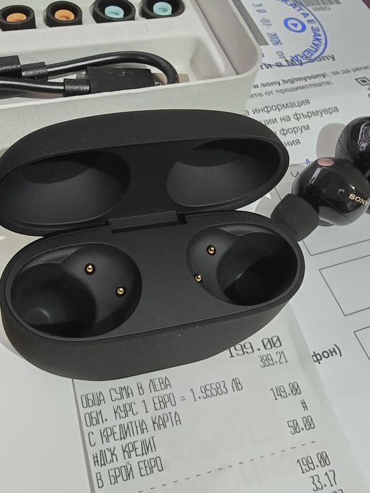 Sony WF-1000XM5 нови с гаранция 2 години