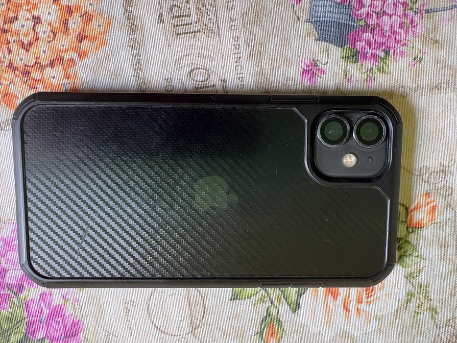 IPhone 11,128 Gb ,negru,folie sticla,husa originala
