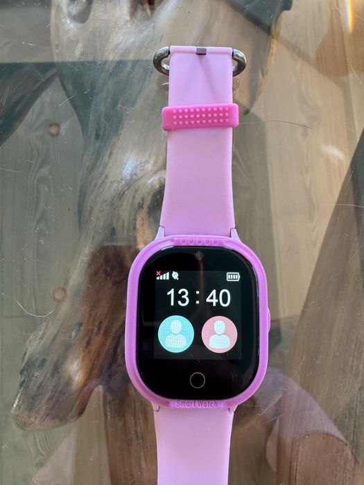 Myki часовник, почти нов, в гаранция, розов