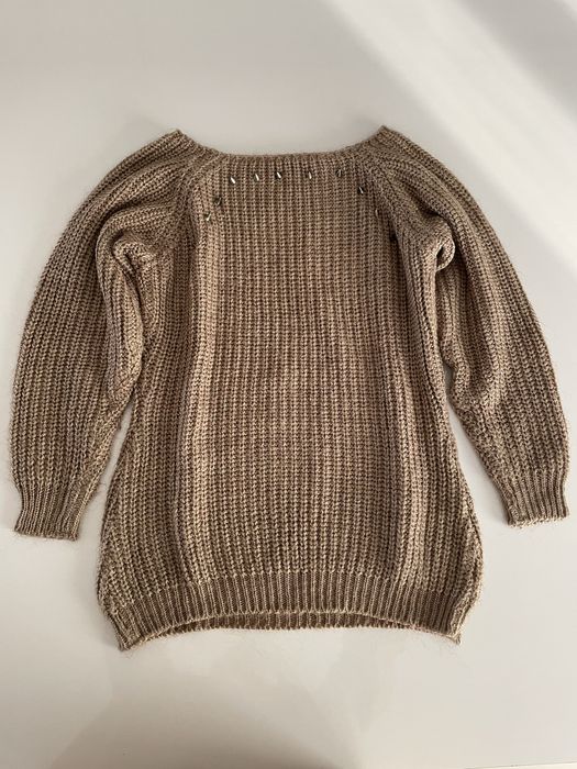 Pullover tricotat cu tinte