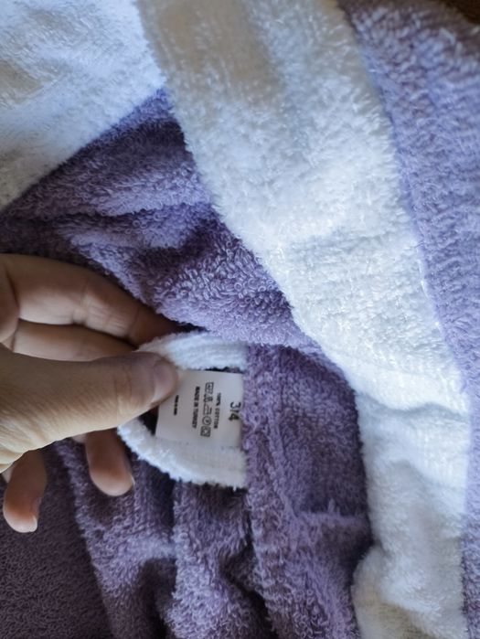 Обиколници, кърпа, нов халат и чанта за бебешки неща