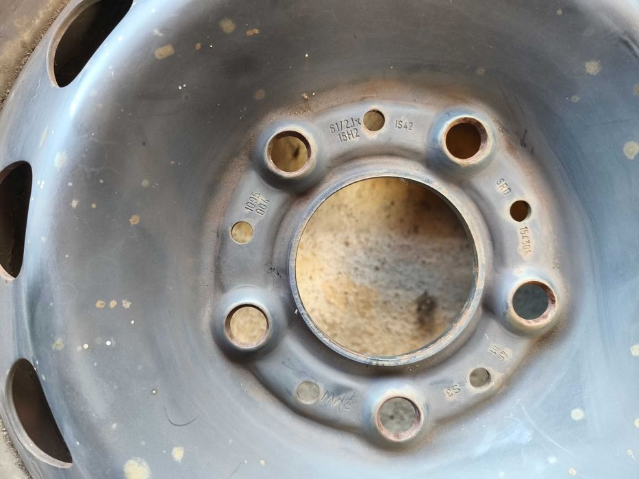 Железни джанти 15" BMW 5*120