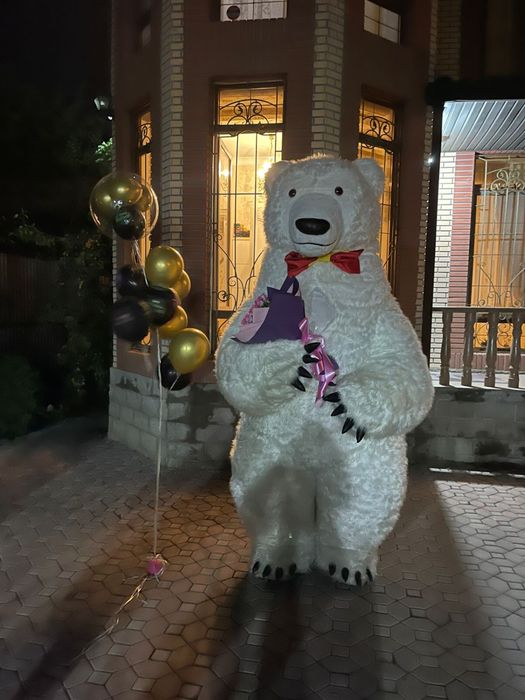 Поздравление Мишка 2.5м