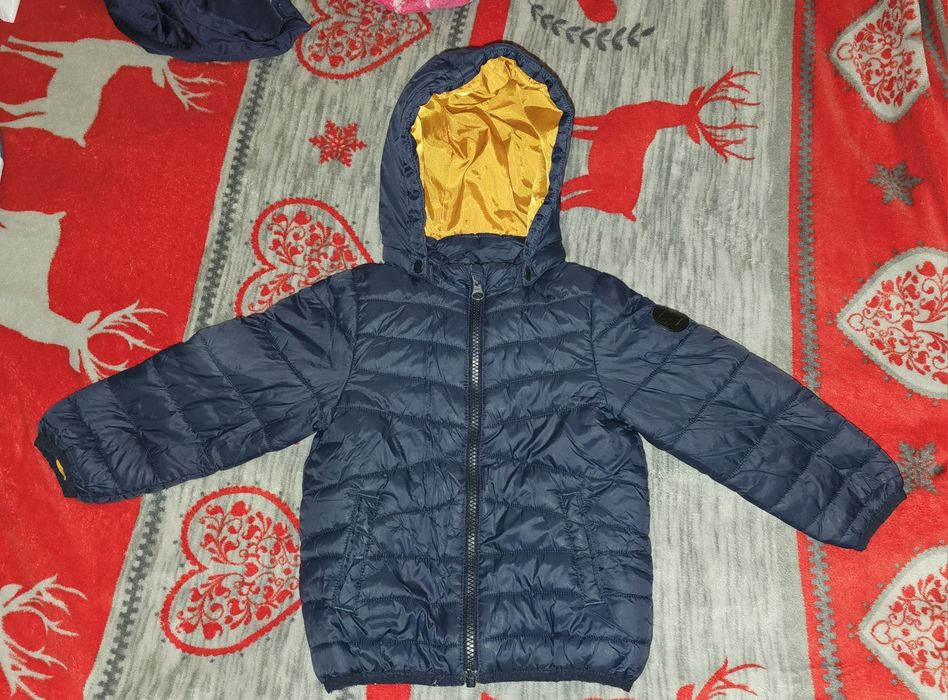 Детско зимно яке за момче – размер 92 см втора употреба