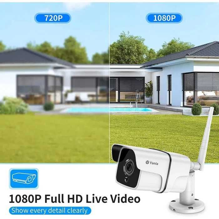 WiFi IP Камера Full HD IP66, Sim card LAN WIFI