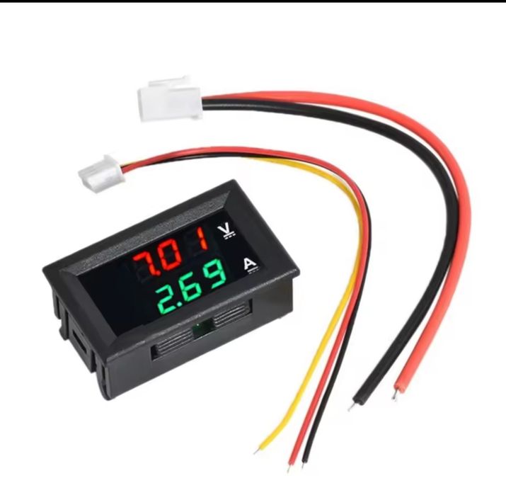 Voltmetru și ampermetru digital