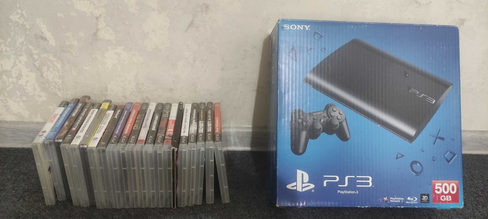 Приставка PS3  500 gb.