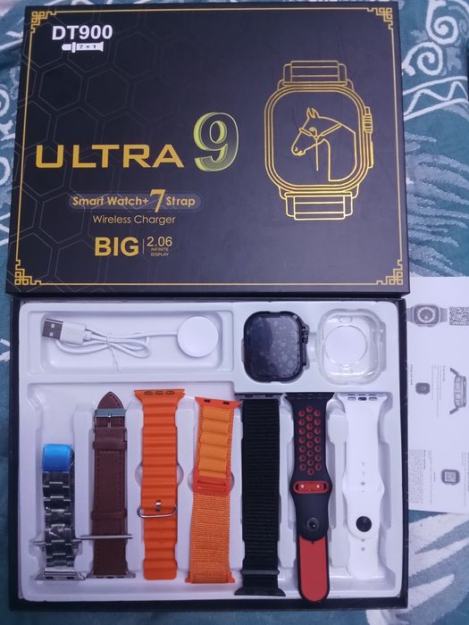 Smart watch+ 7 strap