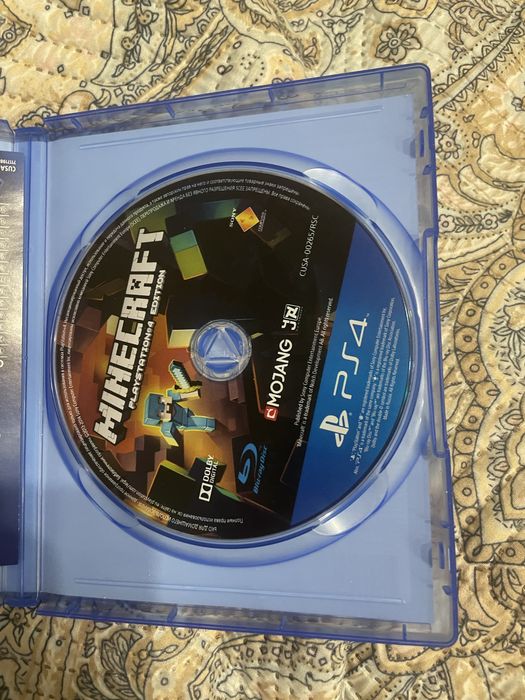 Майнкрафт диск пс4