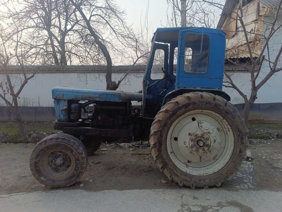 Синий Трактор с прицепом