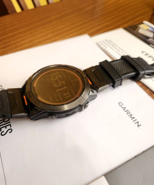 Garmin Fenix 7X Sapphire Solar DLC Titanium 51mm