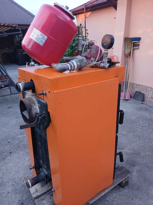 Centrala pe lemne si carbuni 30kw