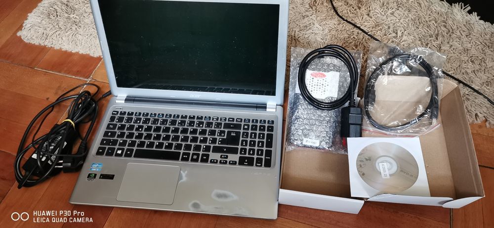 Laptop Acer Extensa5635 cu interfață nouă Delphi DS150e cu programe