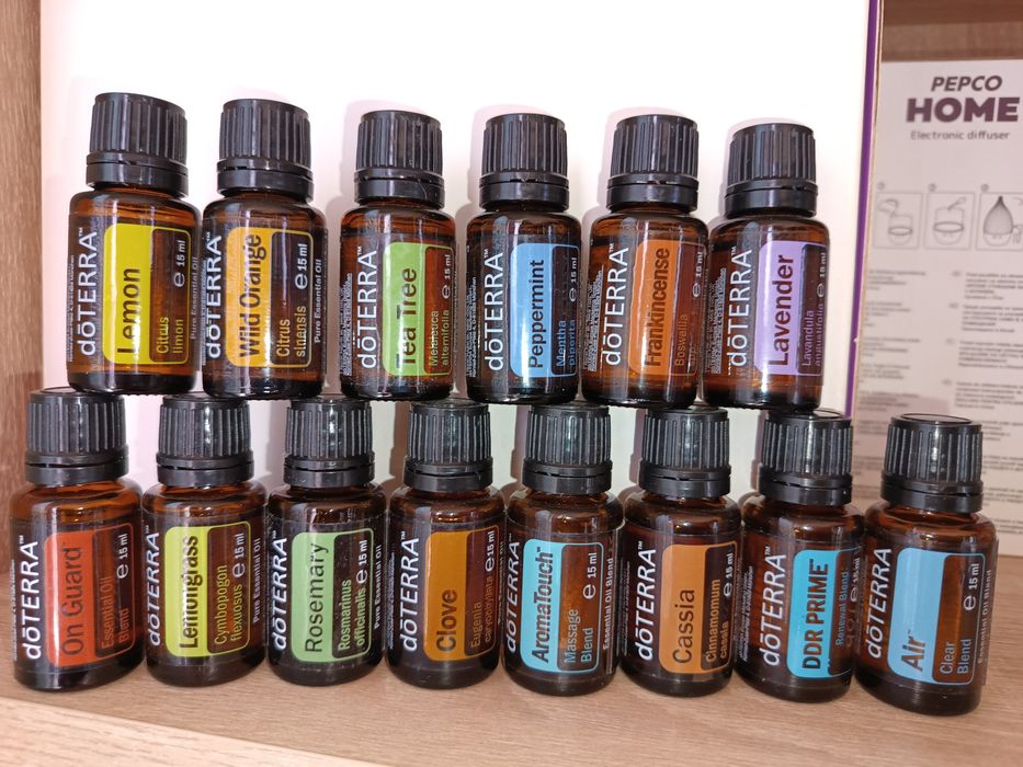 Етерични масла на Дотера.