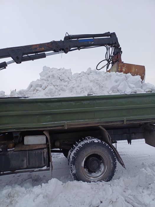 Услуги самосвала с грейферным погрузчиком,самозагруз.