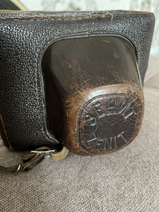 Фотоаппарат Zenit ET с кожанным чехлом