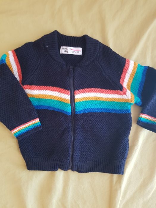 Бебешка жилетка и комплект , 74-80см