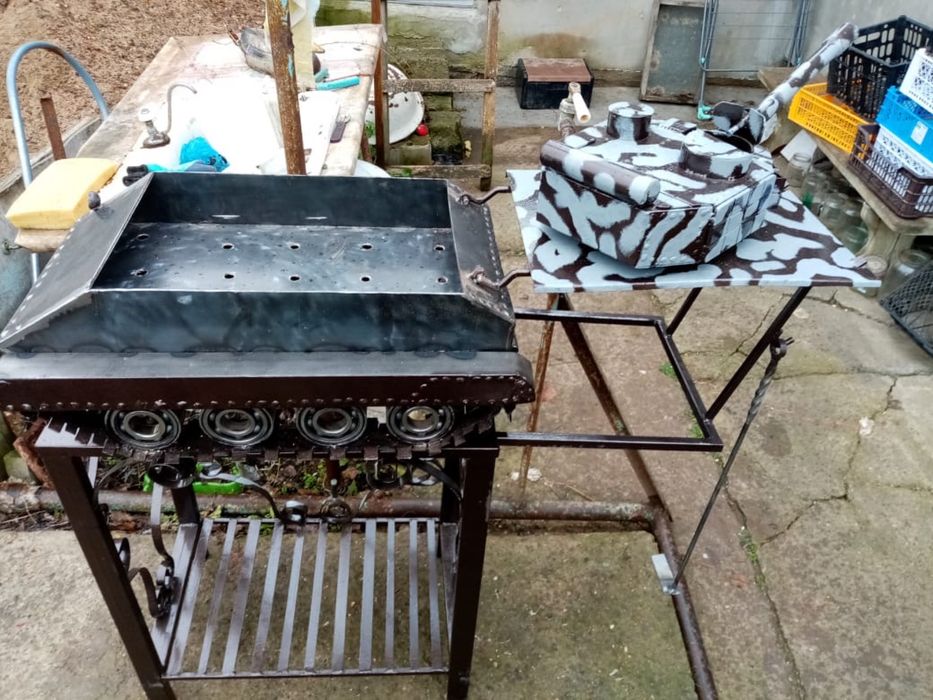 Мангал, ручная работа