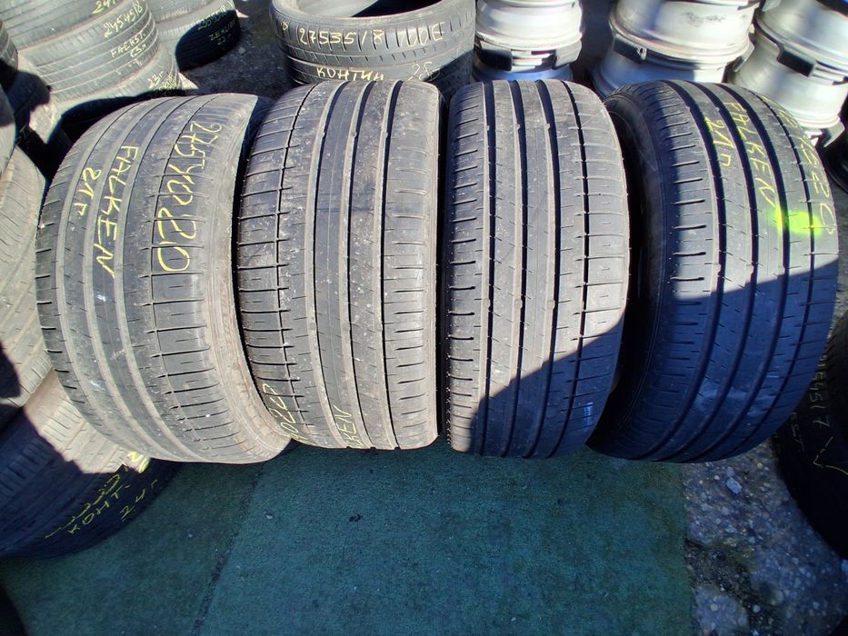 20 цола спорт пакет 275 40 и 245 45 20 FALKEN  4броя летни дот 2021г