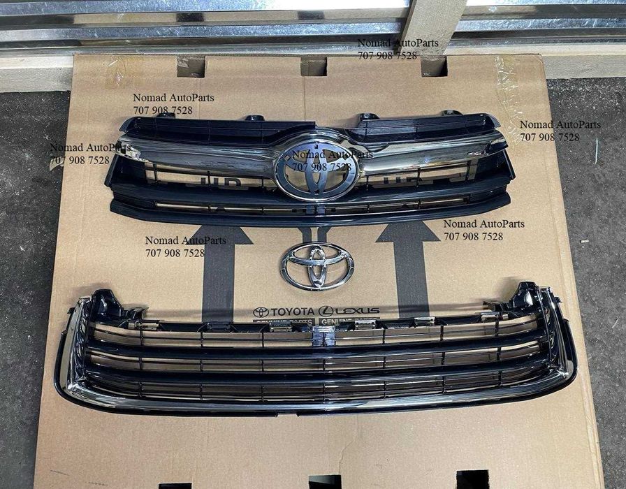 Решетка радиатора на Highlander / Хайландер