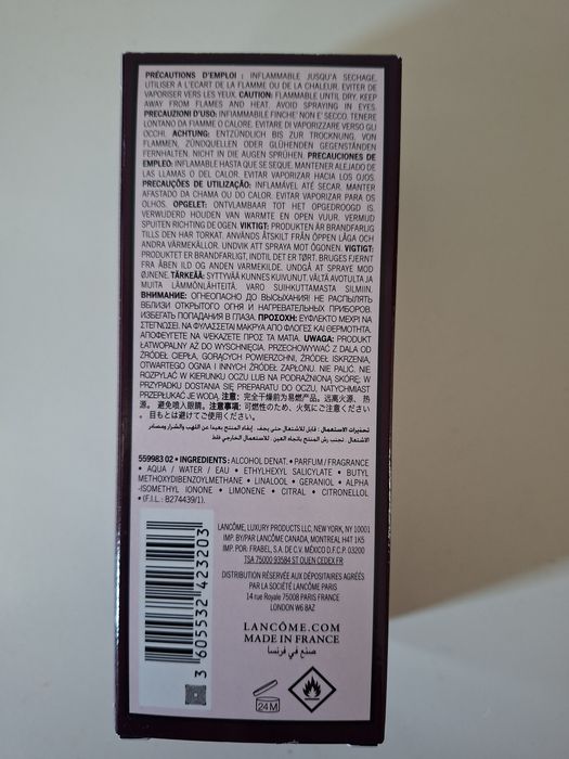 Parfum Tresor -Midnight Rose-Lacome, nou