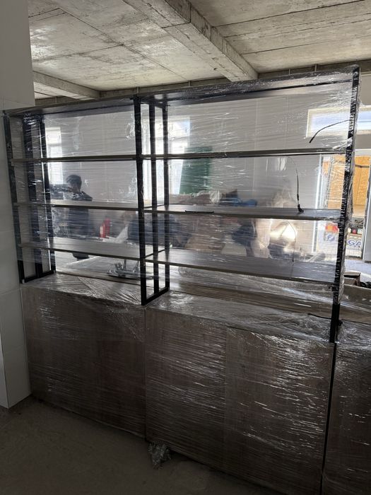 Стелажи с тумбами