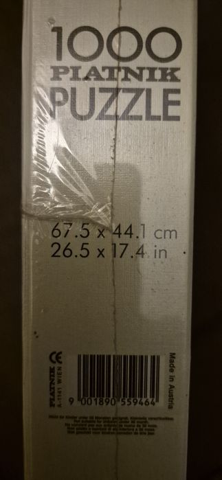 Продавам пъзел 1000 части
