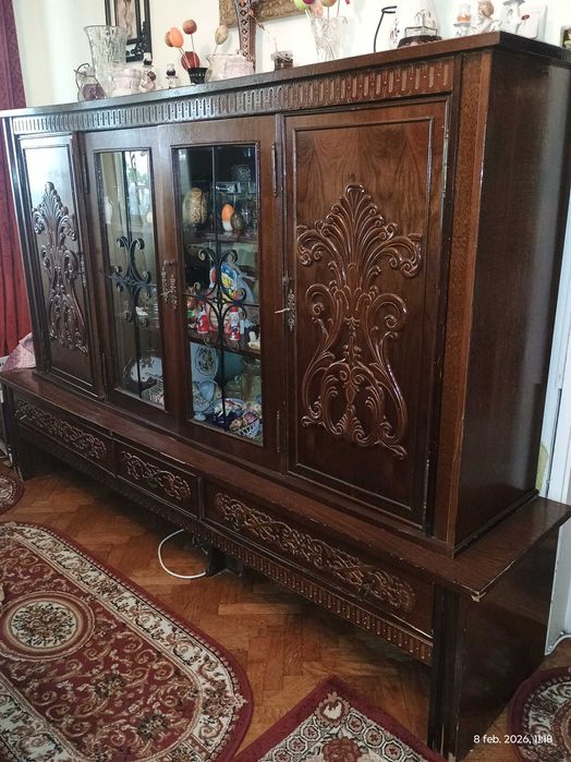 set mobilier sufragerie din lemn masiv