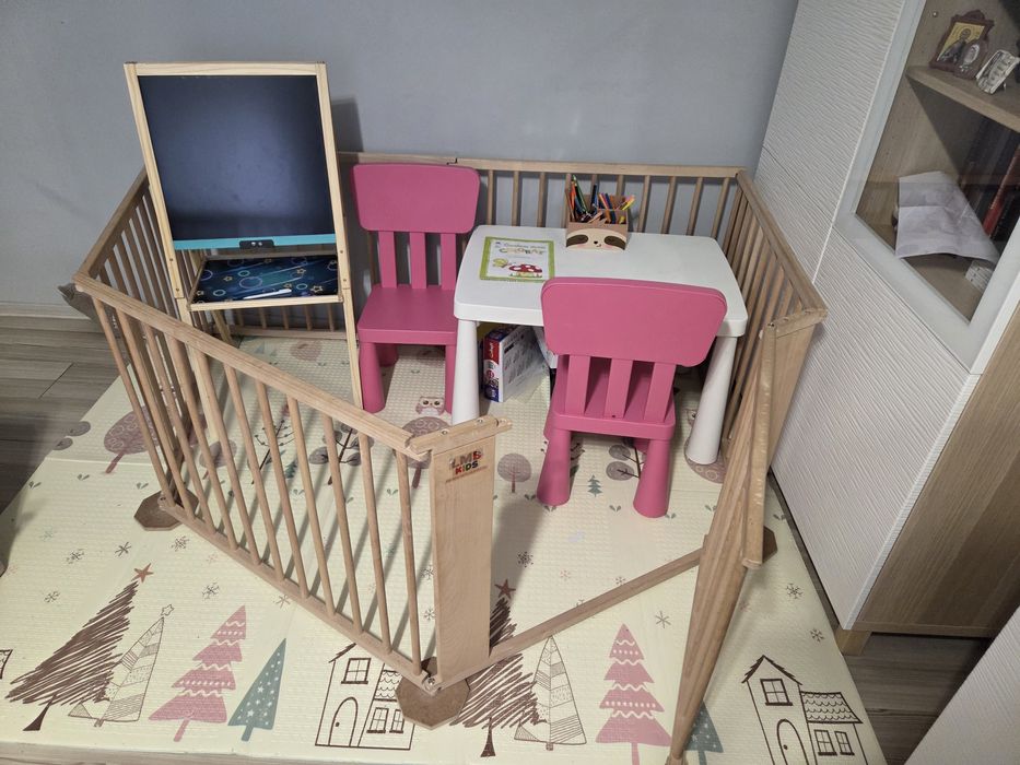 Tarc de joaca hexagonal