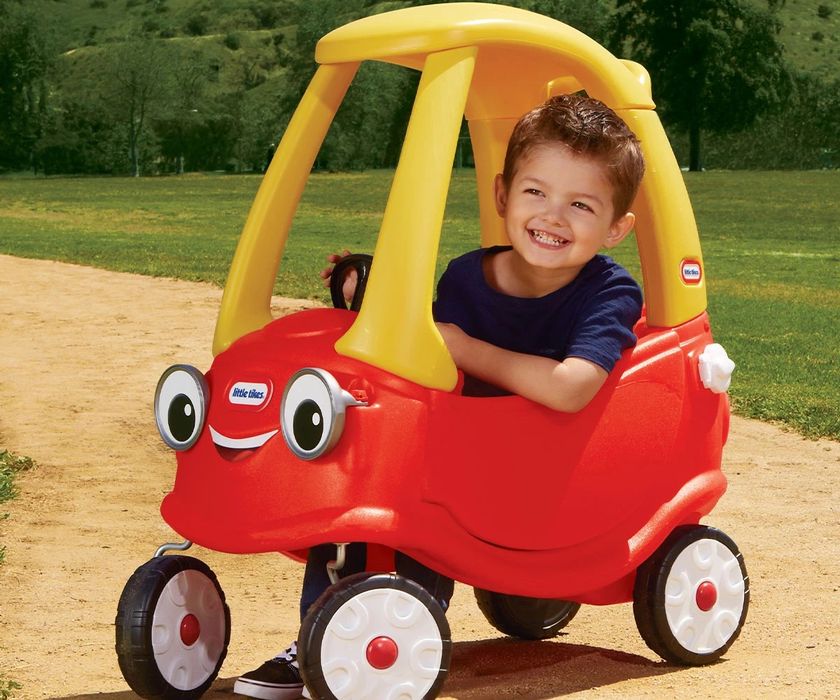 Детска кола за бутане Little Tikes, червена