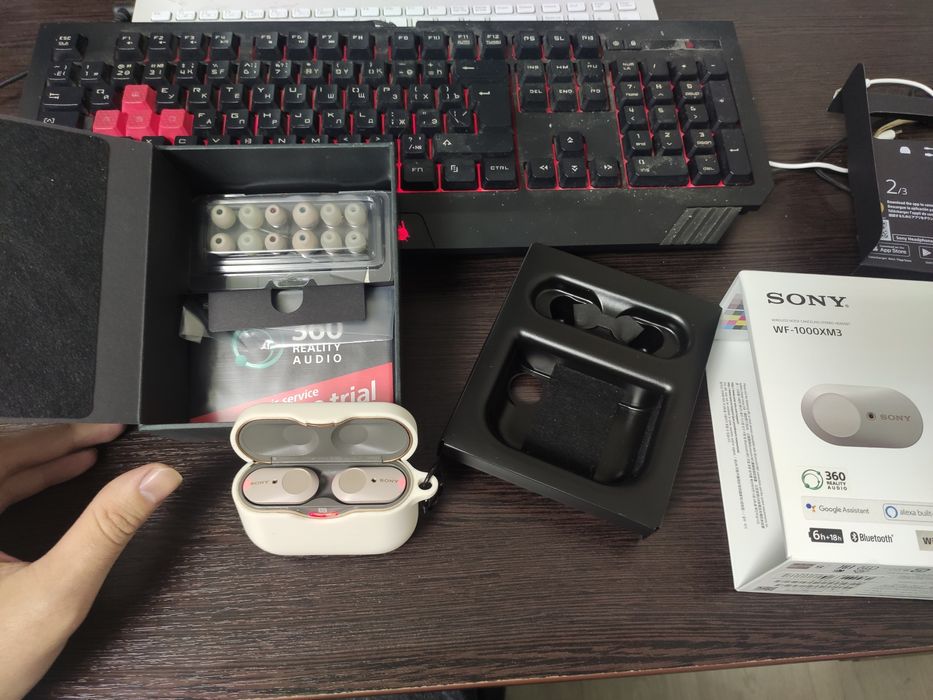 Наушники Sony wf1000xm3