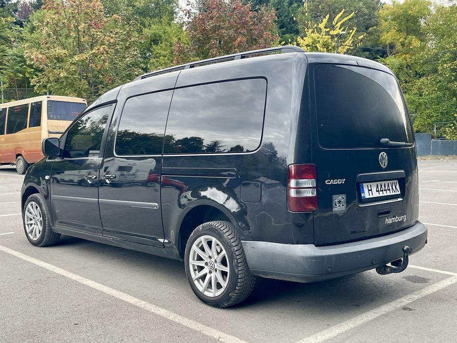 VW Caddy Maxi-1.6TDI Пътническо-Бартер