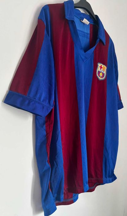Rare FC Barcelona Home Shirt 1970s/1980s - Cuvatex S.A. (Made in Spain)