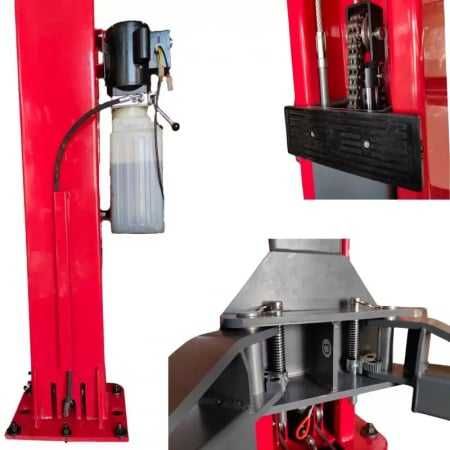 Elevator 2 coloane 4T blocaj manual 380V, cod-ST8138-380V