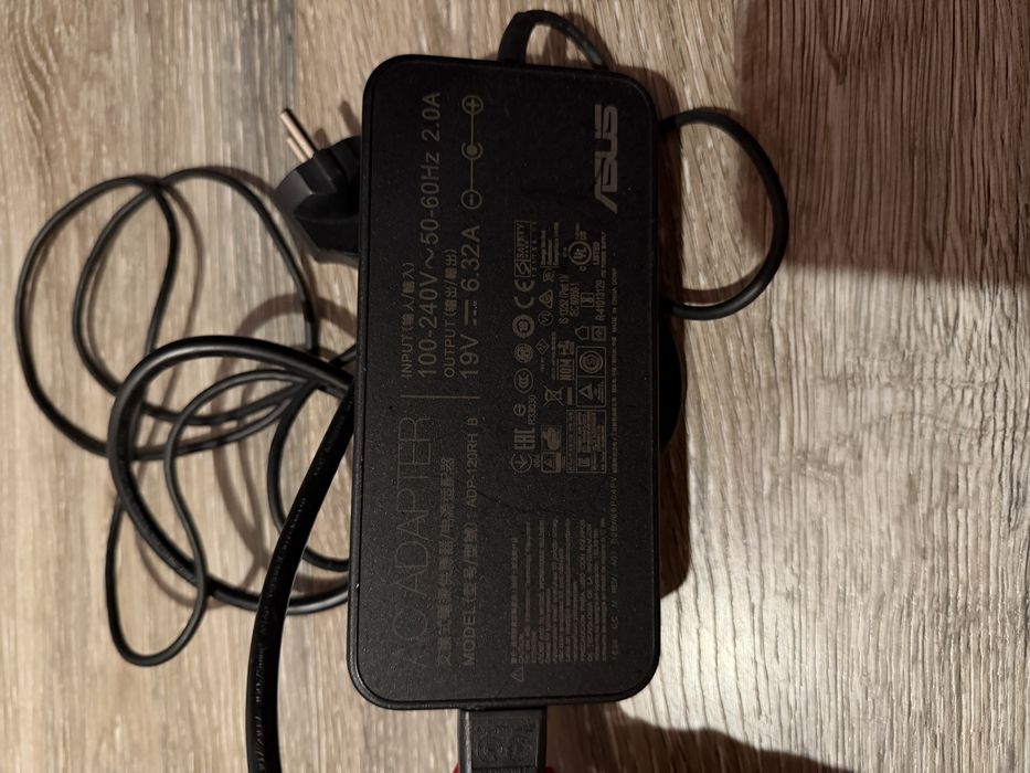Оригинално зарядно за лаптоп ASUS 120W (19V, 6.32A) – модел ADP-120RH B