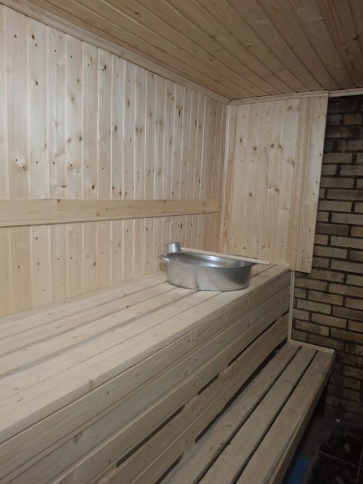 Баня на дровах, с бассейном. ЭКИБАСТУЗ