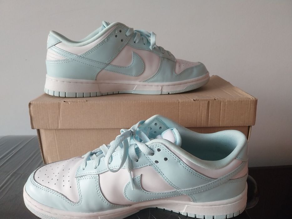 Nike Dunk Low Ice Blue 44 - Purtați o singura data - Preț negociabil