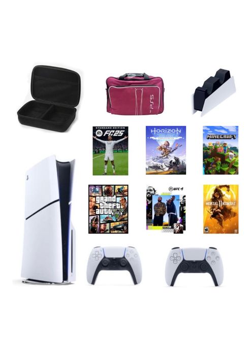 продам ps5 slim+6 игр+2 джойстика