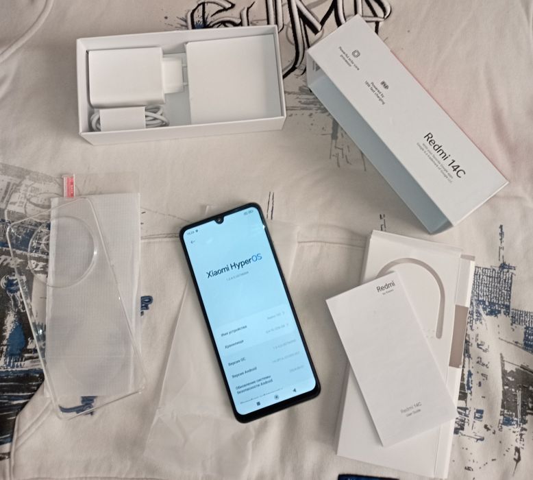 Redmi 14c {16/256} в броне, чехле