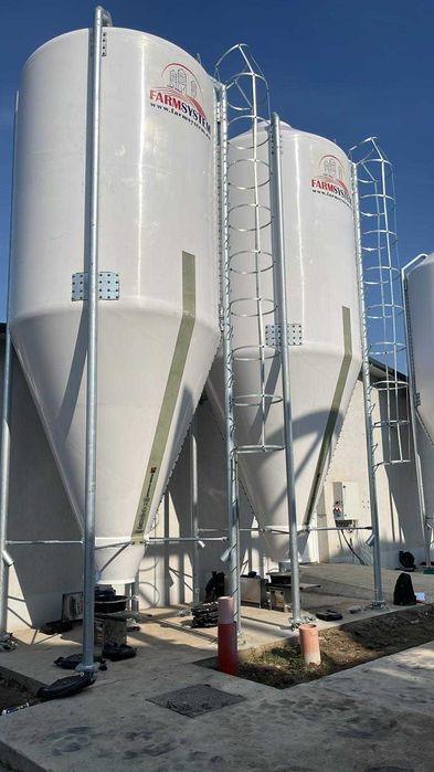 Siloz stocare cereale din fibra de sticla