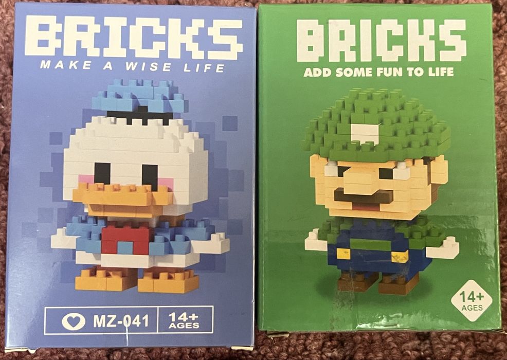 Bricks конструкторы 2 шт