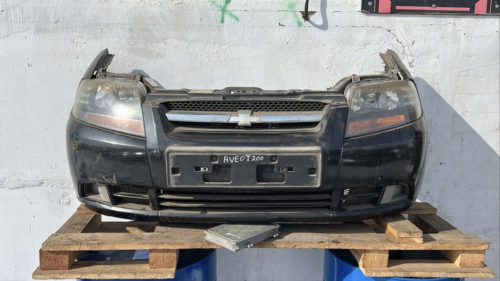Ноускат морда Шевроле авео передняя часть Chevrolet Aveo