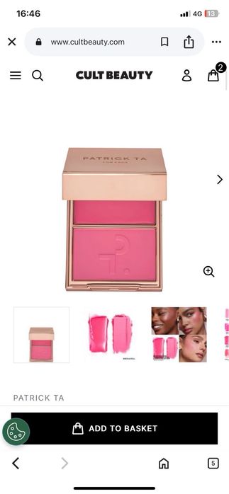 Руж на Patrick Ta