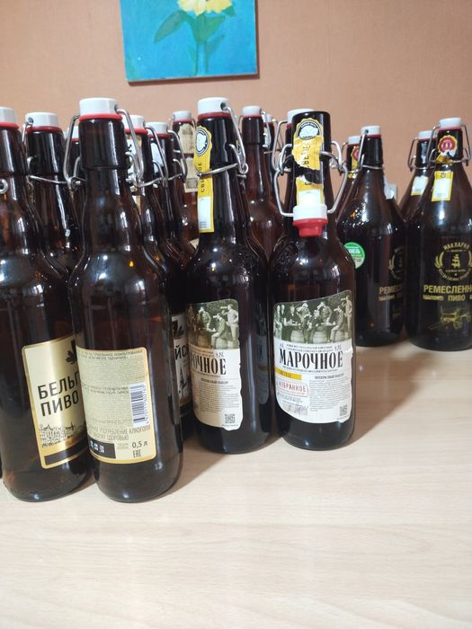 Бутылки с бюгельной крышкой