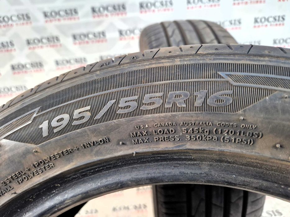 Anvelope second hand vara 195 55 16 Hankook
