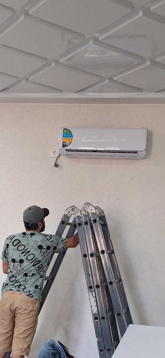 Установка кондиционера и ремонт заправка
