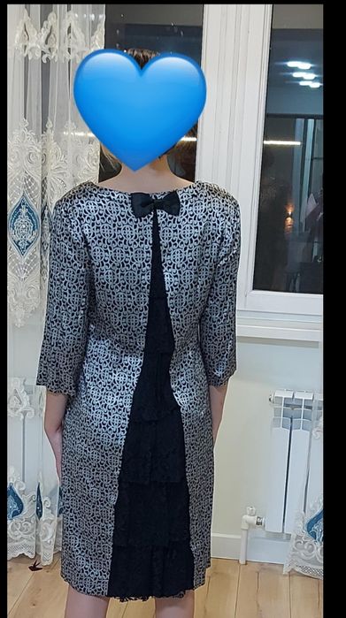 Платье с красивым видом сзади