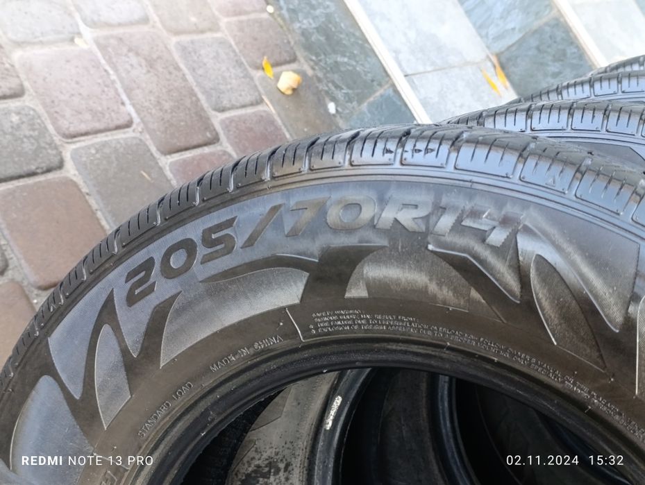 Балон размер 14/4 шт 205*70