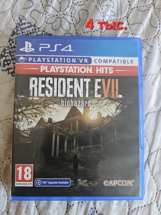 Диски на PS4 6 шт.