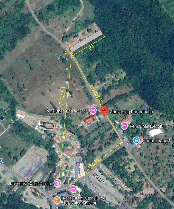 Teren Sibiu 1400 mp în Porumbacu de Sus – Perfect pentru Cabană sau Casă de Vacanță